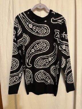 Reason Paisley Sweater